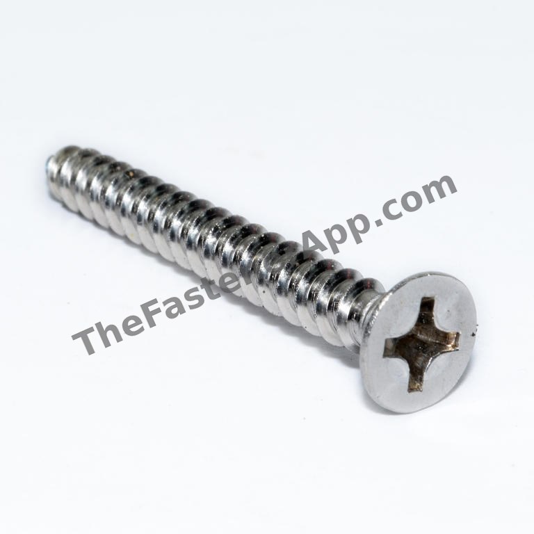 18-8 SS PHIL FLAT TAPPING 12X2 - SHEET METAL