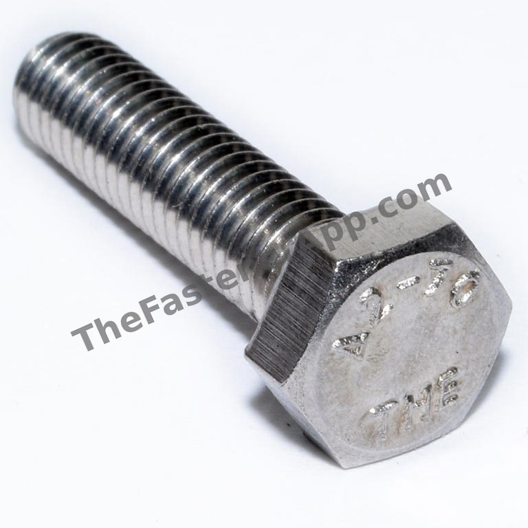 304 SS MET HEX CAP SCREW M6X1.0PX25MM
