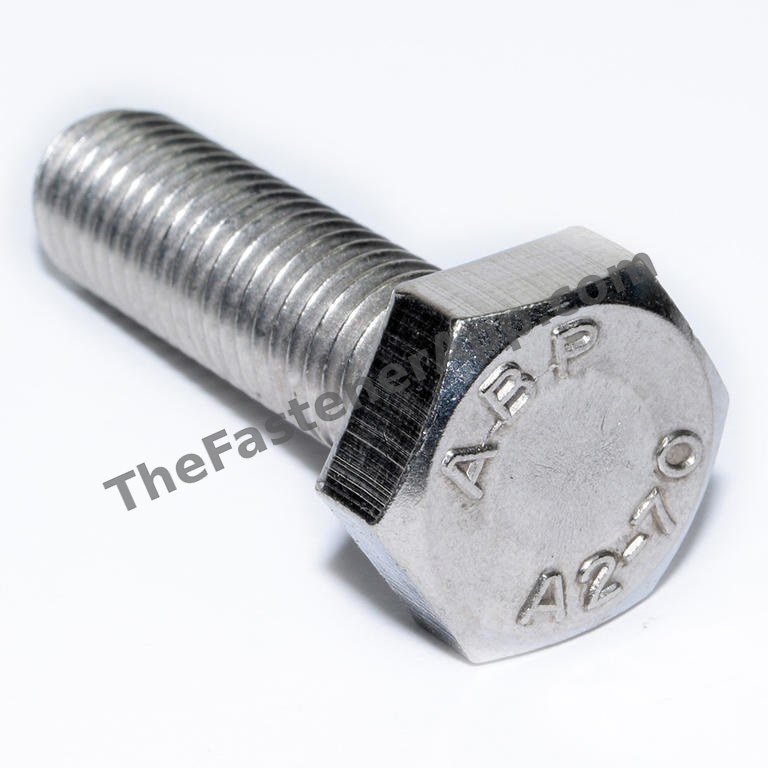 304 SS MET HEX CAP SCREW M12X1.75PX25MM