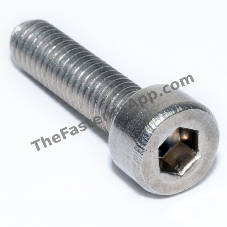 304 SS MET SOCKET CAP SCREW M4X .7PX20MM