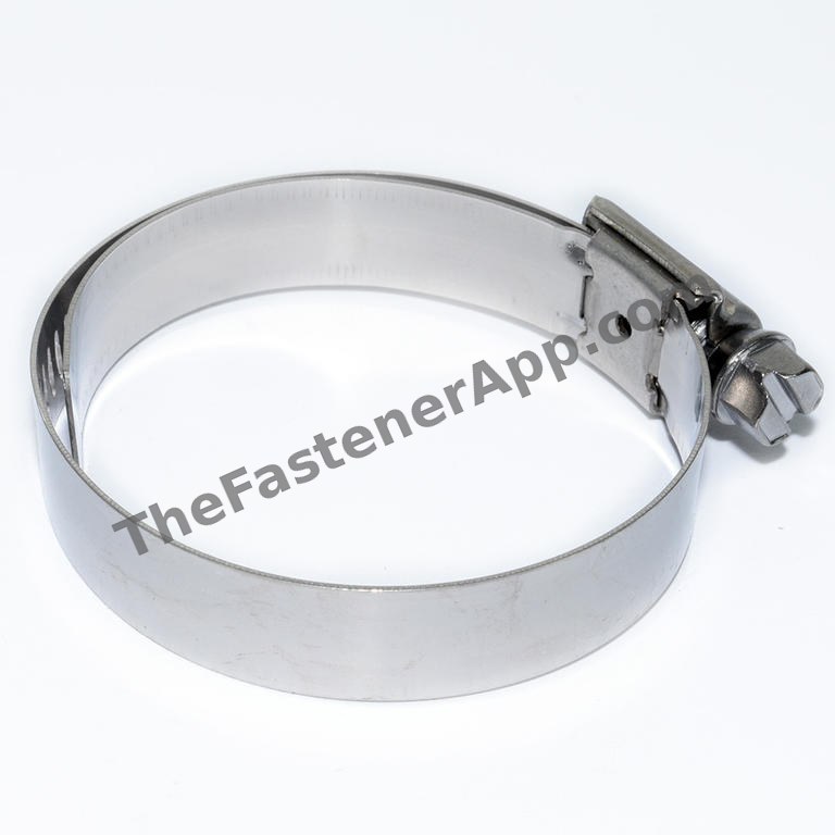 LINED HOSE CLAMP 2-13/16 TO 3-3/4 #52 1/2 WIDE