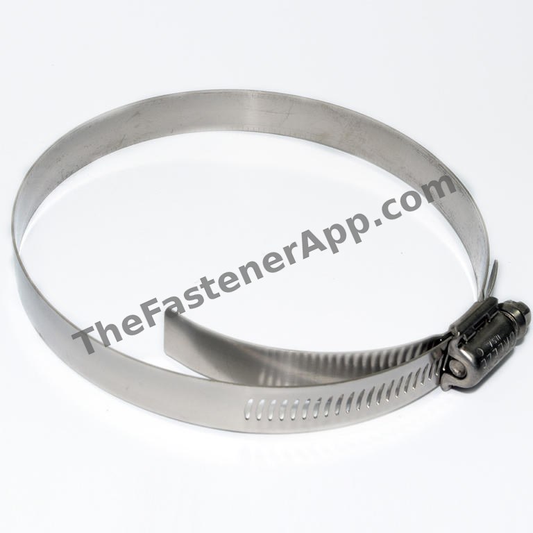 LINED HOSE CLAMP 4-1/16 TO 5 #72 1/2 WIDE