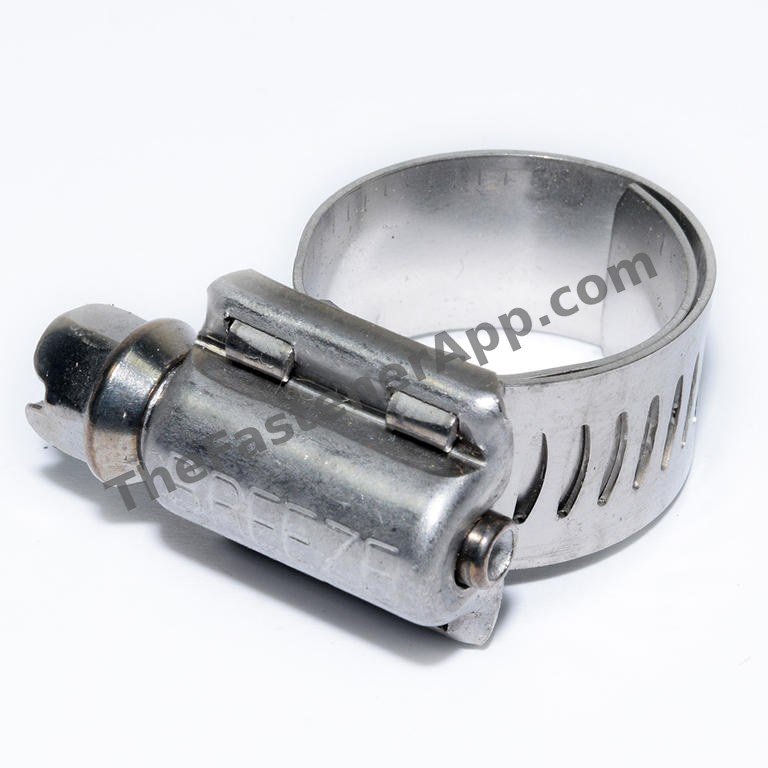301 SS HOSE CLAMP POWER SEAL #6 1/2 BAND 7/16-25/32 #6