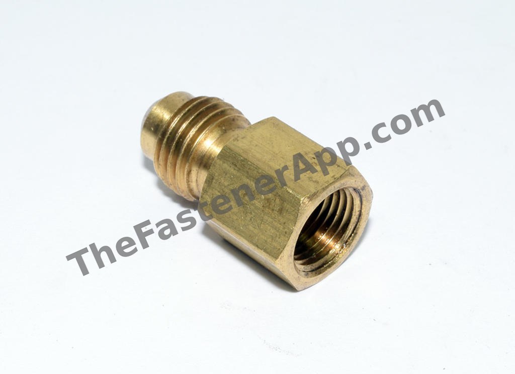SAE FLARED FEMALE CONNECTOR 1/4TUBEX1/8FPT 46X4