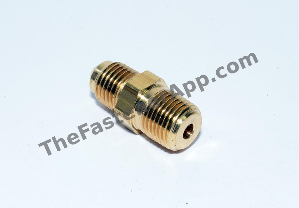 SAE FLARED MALE CONNECTOR 1/4TUBEX1/4MPT 48X4X4