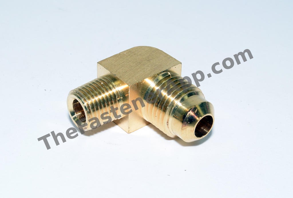 SAE FLARED MALE ELBOW 5/16TUBEX1/8MPT 49X5