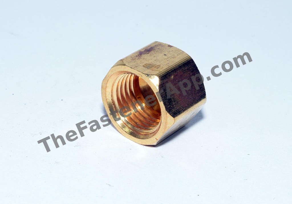 SAE CAP NUT 1/4TUBEX3/8 -24 THREA