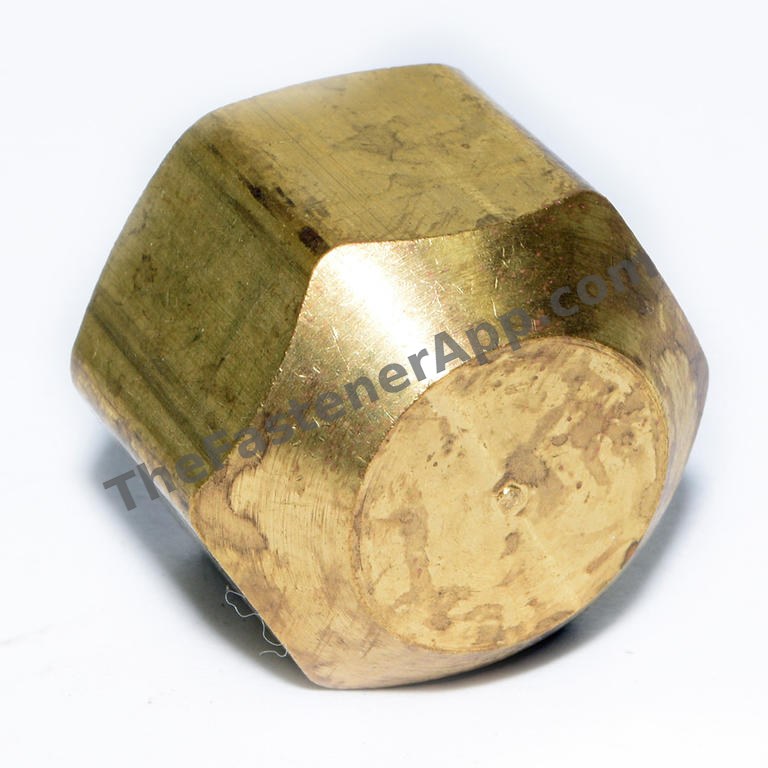 SAE CAP NUT 1/2TUBEX3/4-16 THREAD