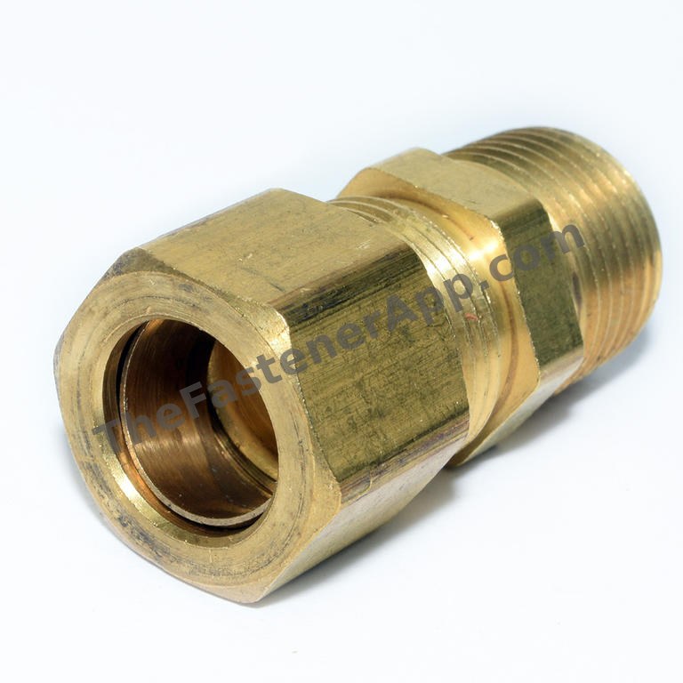 COMPRESSION MALE CONNECTOR 1/2TUBEX1/4MPT