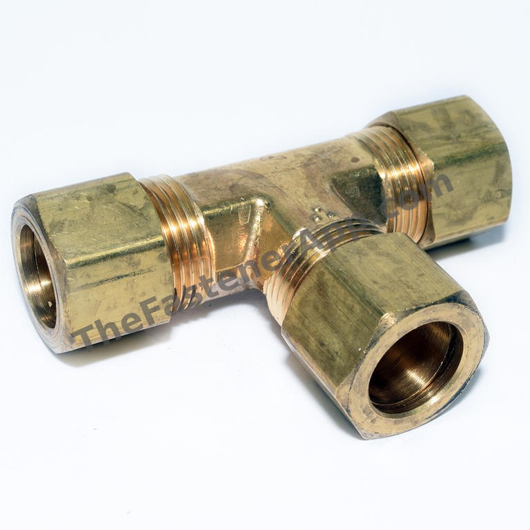 COMPRESSION UNION TEE 1/2TUBE BRASS