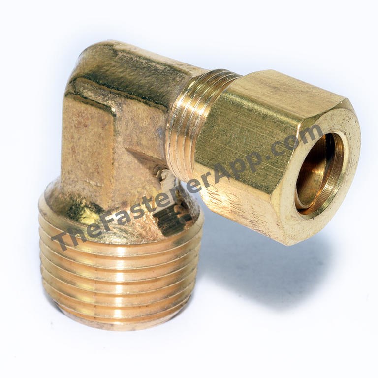 SAE FLARED MALE ELBOW 3/8TUBEX1/2MPT
