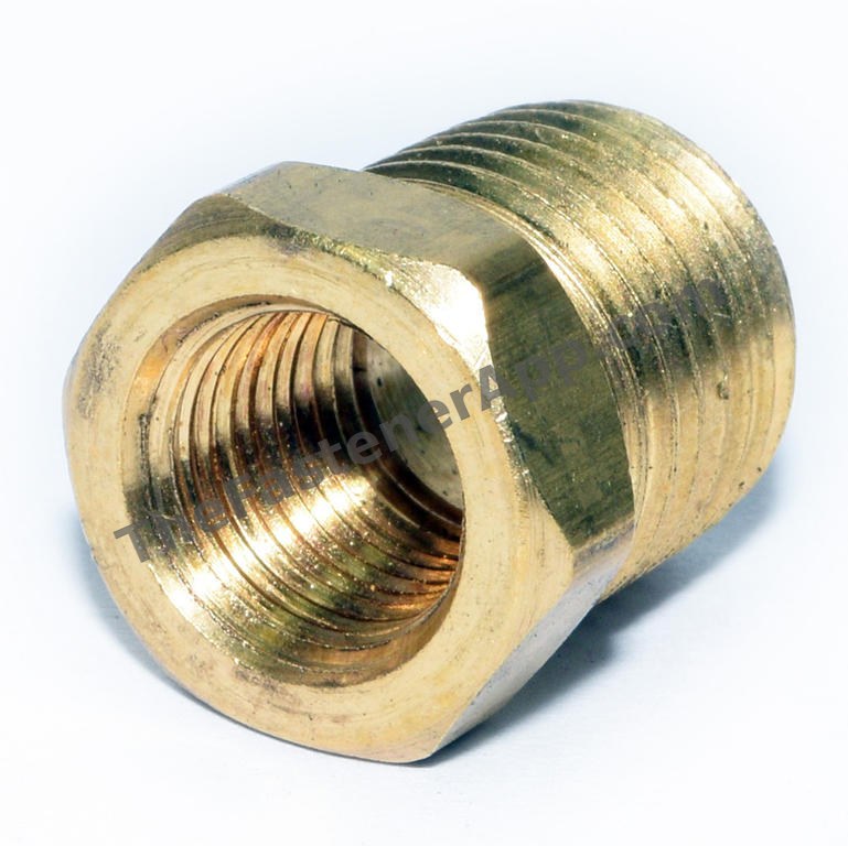 BRASS PIPE BUSHING 1-1/2MPTX3/8FPT