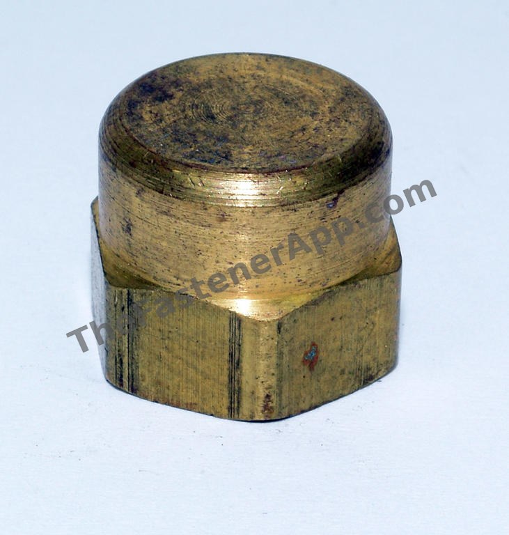BRASS PIPE CAP 1/8FPT 3129X2
