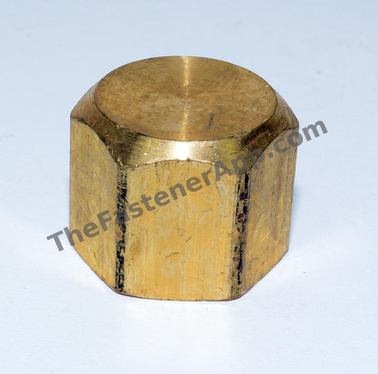 BRASS PIPE CAP 1/4FPT 3129X4