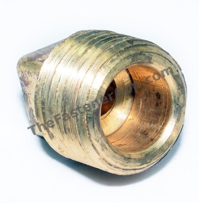 BRASS SQUARE PIPE PLUG 1/2MPT 3151X8