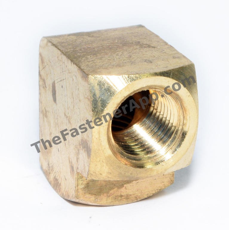 BRASS 90DEG ELBOW PIPE FITTING 1/8FPT 3500X2