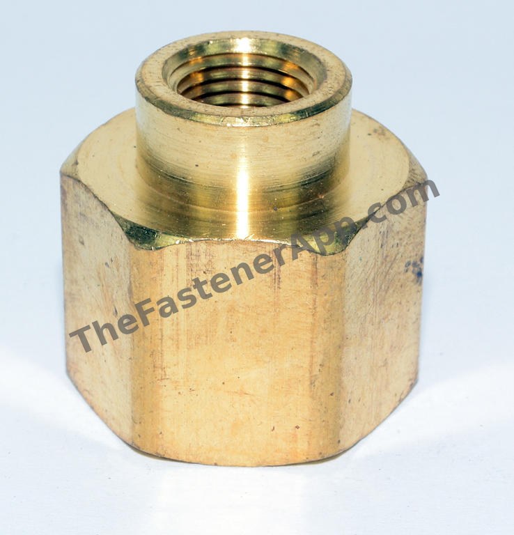 BRASS REDUCER COUPLING 1/2FPTX1/4FPT