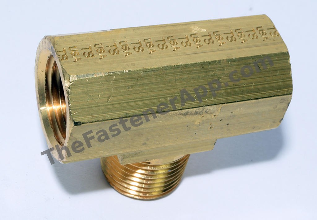 BRASS MALE BRANCH TEE 1/8FPTX1/8MPT 3600X2