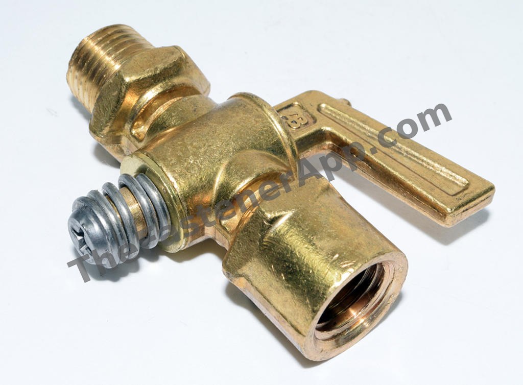 COMP TUBE/ML PIPE SHUT OFF DRAIN COCK 1/4TUBEX1/4FPT W20332