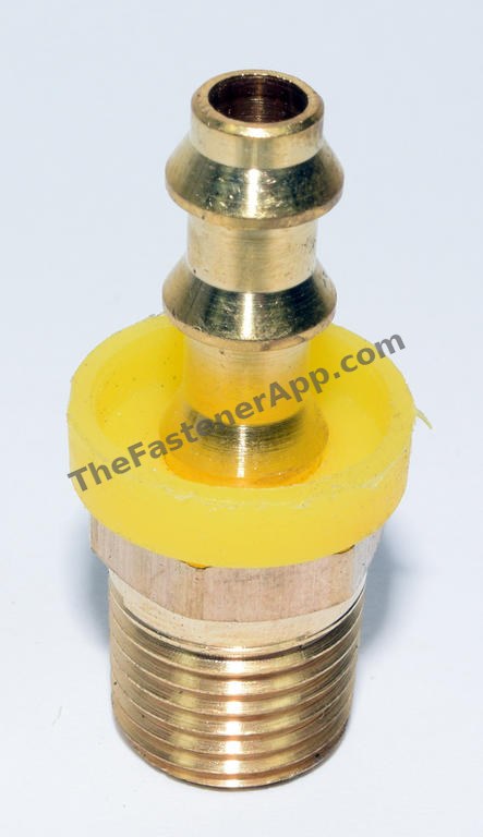 QUICK SLIP STRAIGHT 1/4 HOSE ODX1/4MPT