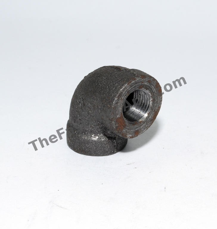 BLACK PIPE ELBOW 90DEG 1/2NPT 150#
