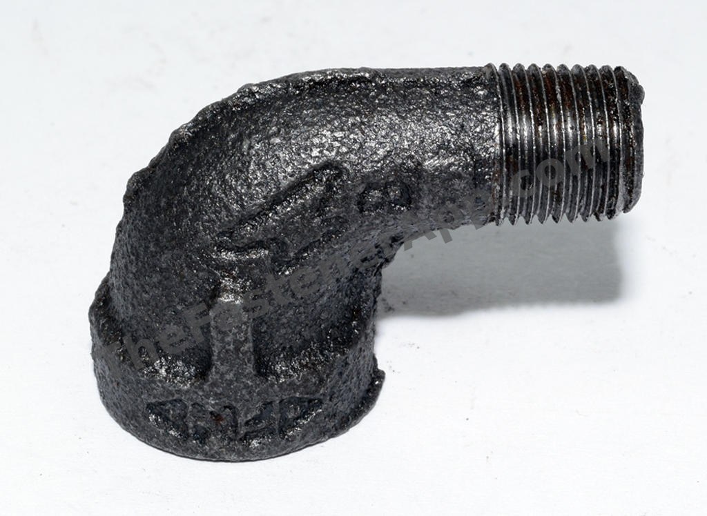 BLACK PIPE 90DEG STREET ELBOW 3/8NPT 150#