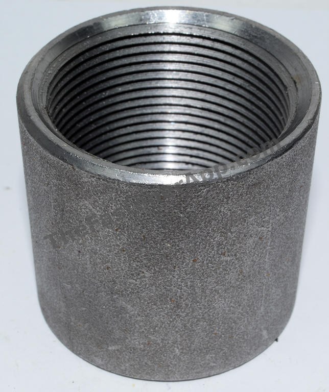 BLACK MERCHANT PIPE COUPLING 1-1/2NPT 150#