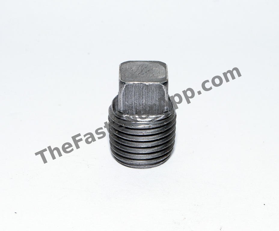 BLACK PIPE FITTING SQUARE HEAD PLUG 1/4 NPT 300#