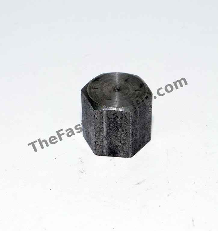 BLACK MALLEABLE PIPE CAP FITTING 1/8 NPT 150#