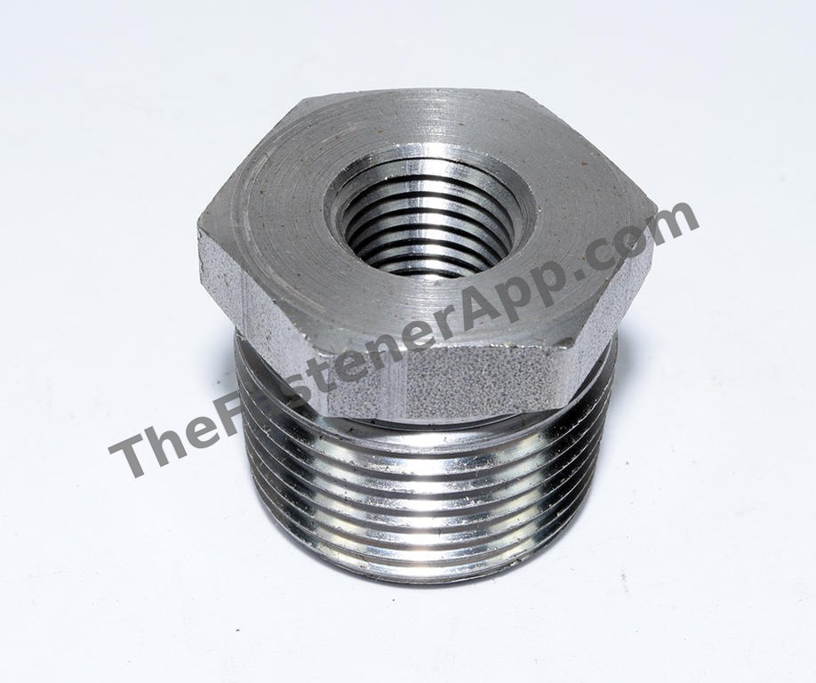 BLACK PIPE FITTING HEX BUSHING 3/4X1/4 NPT 150#