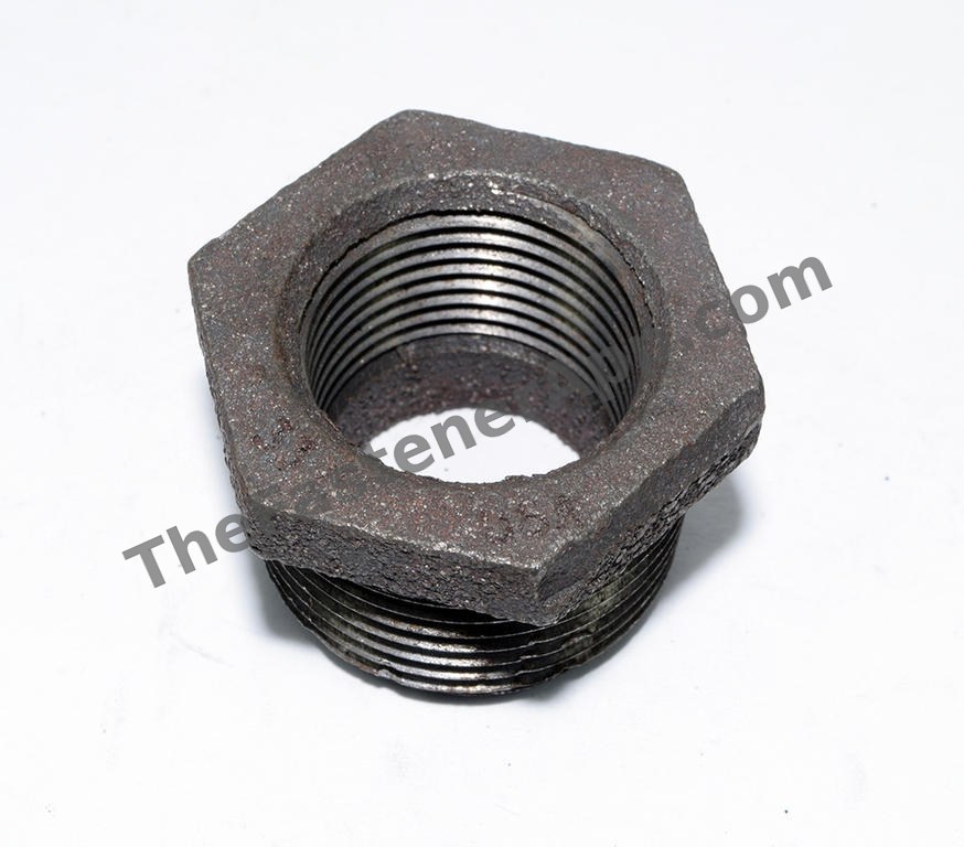 BLACK PIPE FITTING HEX BUSHING 2X1-1/4 NPT 150#