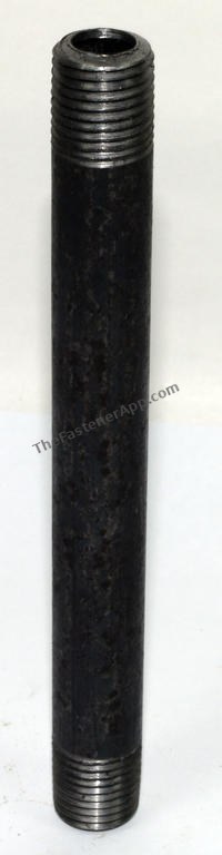 BLACK PIPE FITTING LONG NIPPLE 1/4X6 NPT 150#