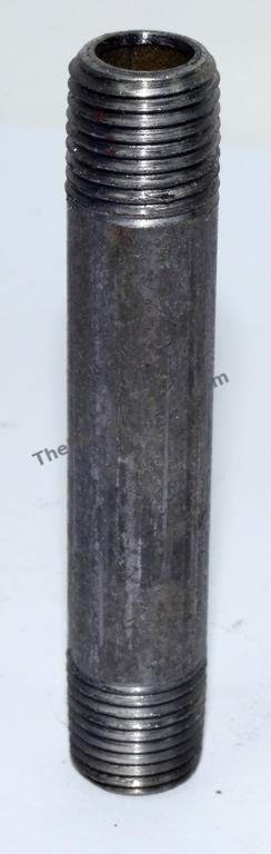 BLACK PIPE FITTING LONG NIPPLE 1/2X2 NPT 150#