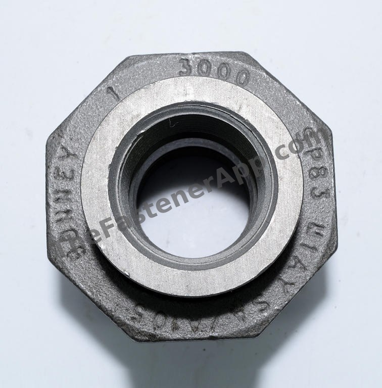 BLACK PIPE FTG UNION 1-1/2 3000PSI