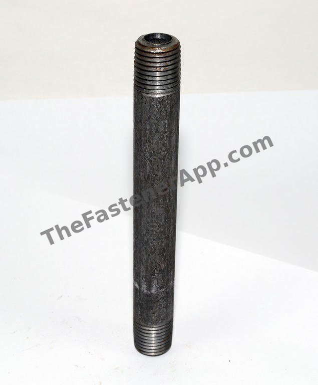 BLACK PIPE FITTING LONG NIPPLE 1/4X4 NPT 300#