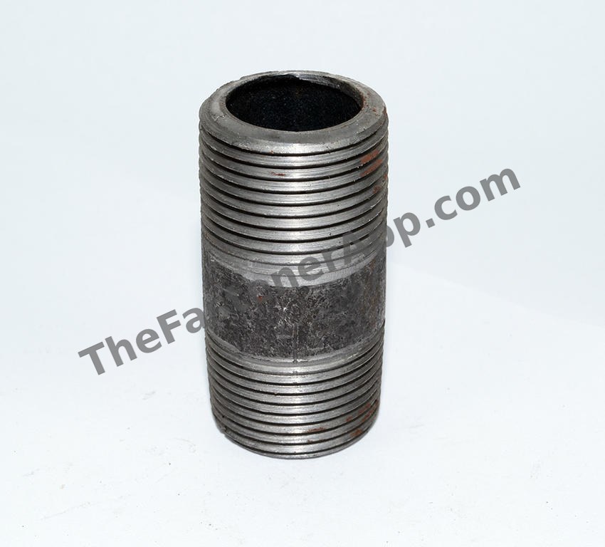BLACK PIPE FITTING LONG NIPPLE 1X4 NPT 300#