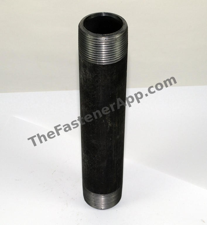BLACK PIPE FITTING LONG NIPPLE 1-1/4X8-1/2 300#