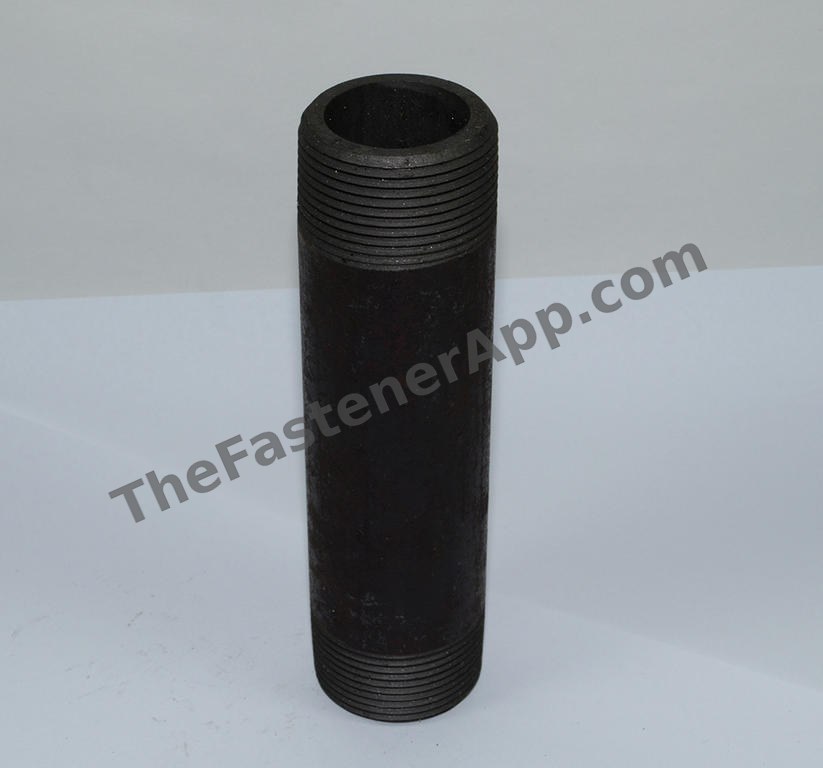 BLACK PIPE LONG NIPPLE 1-1/4X6 SCH160