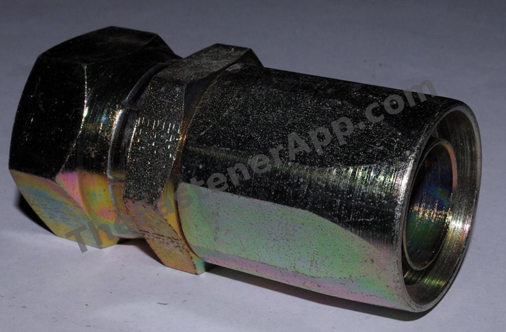 SAE 37 JIC FEML SWIVEL STEEL 5/16X3/8 24706N-606
