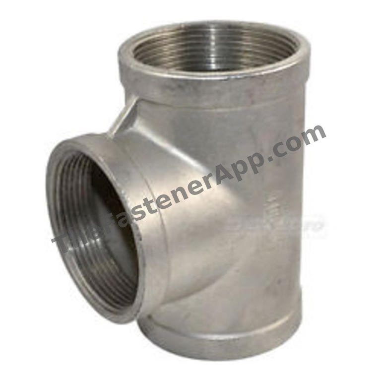 304 SS PIPE FITTING TEE 150# 1/4
