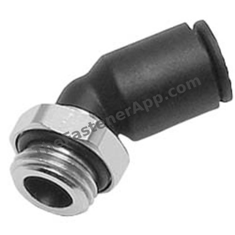 MALE ELBOW LEGRIS FITTING 1/4TX1/8MPT