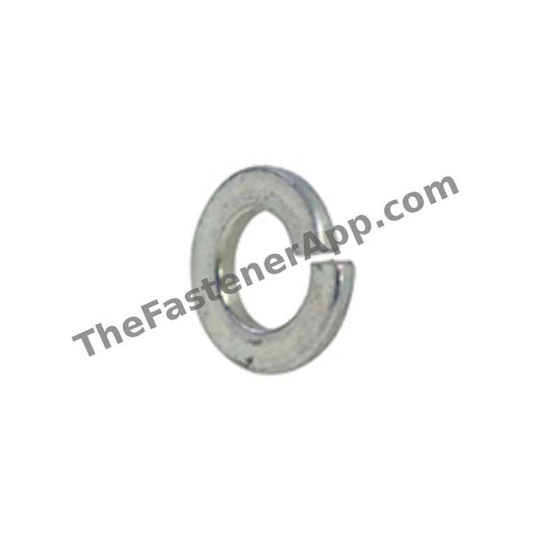 M18 DIN 127-B ZINC/YELLOW METRIC SPLIT LOCKWASHER