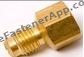 SAE FLARED FEMALE CONNECTOR 3/8TUBEX1/4FPT 46X6
