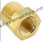 BRASS PIPE BUSHING 3/4MPTX3/8FPT 3220X12X6