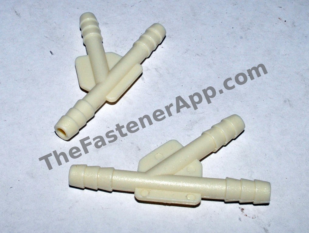 PLASTIC Y CONNECTORS 1/4