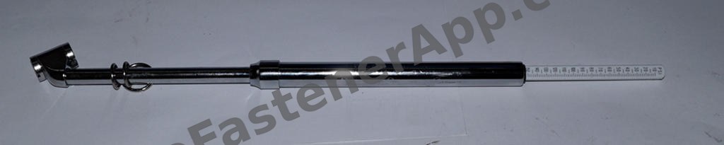 TIRE PRESSURE GAUGE DUAL FOOT 10-150PSI STEEL/N