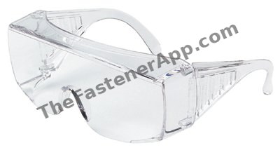 OVER THE GLASS SAFETY EYEWEAR, 20/CS