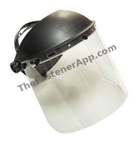 FACE SHIELD AND HEAD GEAR PROTECT-ALL CLEAR ADJUSTABLE