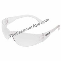 GLASSES SAFTEY GLASSES WRAP AROUND CLEAR