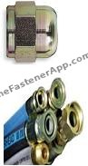 CAP FLARE TWIN JIC 37 DEG TB 1/4 ** HEX C 9/16 c5129x4